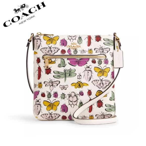Coach Handbags - NWT COACH Mini Rowan File Bag With Creature Print